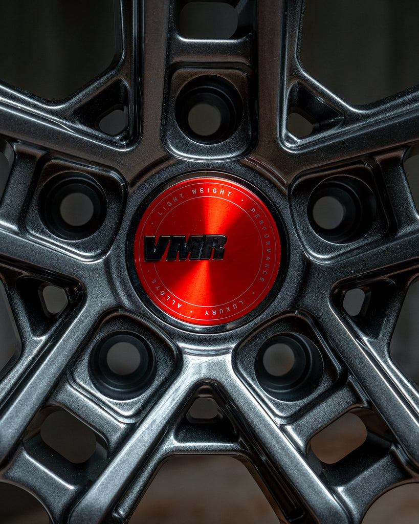 VMR Flow Formed Wheels V805 Anthracite Metallic with Premium Wheel Centercap 