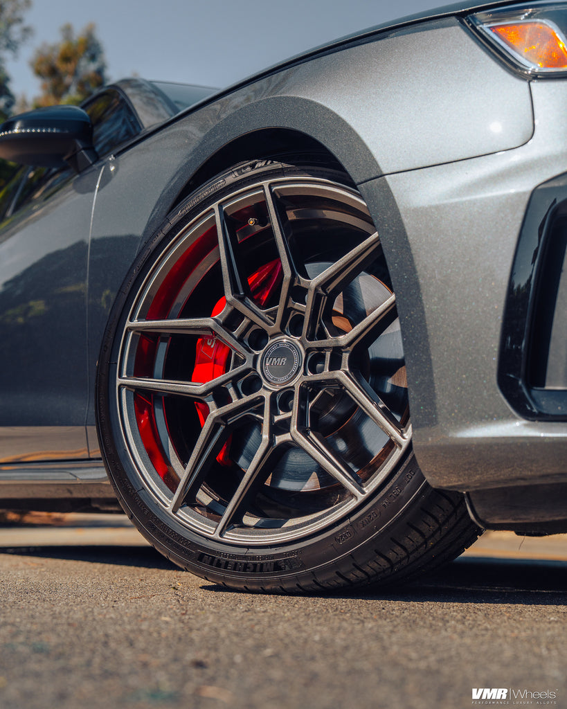 VMR Flow Formed Wheels V805 Anthracite Metallic 19" on Audi B9 S4